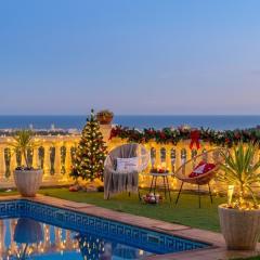 Sea View Villa - Pool BBQ & Beach - Barcelona