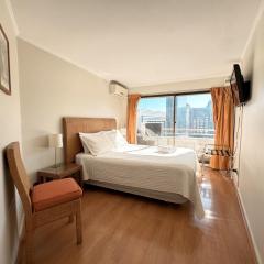 Barrio el Golf Departamento con Vista Costanera Center