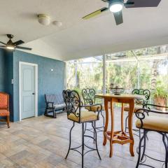 Outdoor Kitchen and Gaming Garage Bradenton Retreat