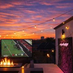 City Lights & Movie Nights near Downtown & NRG Stadium