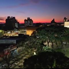 Frente a Terminal Tres Cruces.