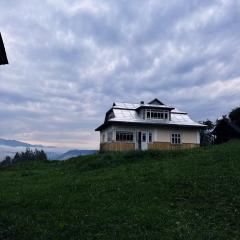 Хата у Карпатах