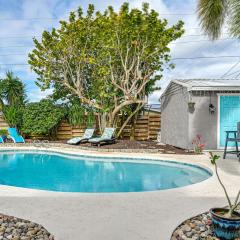 half Mi to River! Poolside Escape on Merritt Island