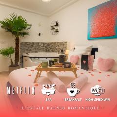 L'Escale Balnéo'Romantique - Loveroom - Jacuzzi & Petit déjeuner