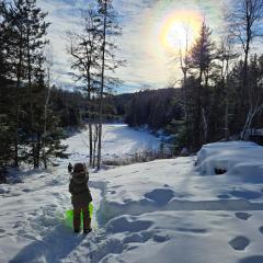 Chalet COEUR de loup avec spa