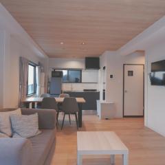 AURA YUZAWA Apartment Hotel - Spacious 1Bedroom Apartment with Large Living Room Sleeps 4 to 6, Bedroom with 2-Double Beds, Living Room with 1-Double Bed & 1-Sofa Bed