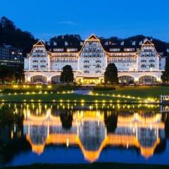 Hotel Quitandinha vista lateral