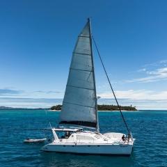 Itusca catamaran charter