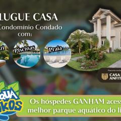 Casa Luxo com Jacuzzi e Área Gourmet em Condomínio Particular