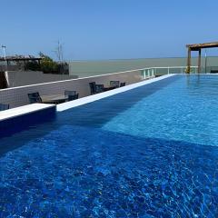 Apto beira-mar do Bessa com piscina e vista paradisíaca