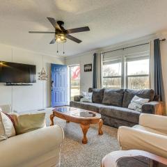 Steps to Lake Eufaula Family Home with Deck and Yard