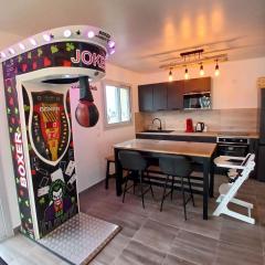 Logement insolite avec Jeux et Jacuzzi