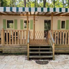 Mobil-home 3 chambres avec terrasse à Pezuls - API-1-52-517