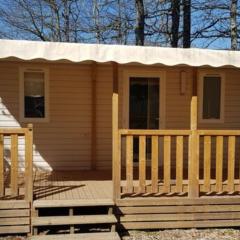 Mobil-home confortable avec terrasse à Saint-Gérons - API-1-52-1315