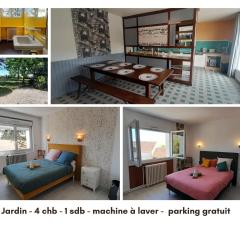 Grande maison de campagne 4 chambres doubles jardin