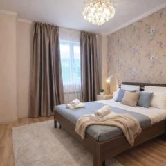 Центр, 2-х комн кв,2 кровати, раскладной диван, санузел раздельный,кухня отдельно Смарт ТВ