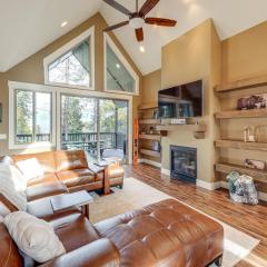 Deck and Views Scenic Group Getaway in Lakeside!