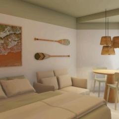 Studio novo - Praia de Carneiros a 400m da praia