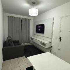 Apto completo em Santos - Garagem - até 6 hóspedes