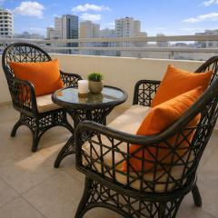 Spacious Premium Apartment with Terrace - Anfa, Casablanca-HomeCity Signature