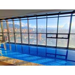 Rooftop Apartment in Zona T With Pool, Sauna & Gym