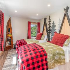 Wellness Cabin near Gettysburg with Hot Tub and Sauna