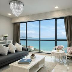 Romatic Seaview 2BR suites with Pool Sauna & Bathtub Near Gurney George Town JAZZ SUITE