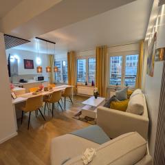 Munich Top Place direkt am Karlsplatz - Stachus 70 qm mit 2 Schlafzimmer Apartment Mila