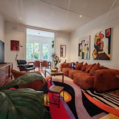 Large, central and secure 3 bed with ACs and workspace