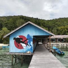 Diving Mansuar and home