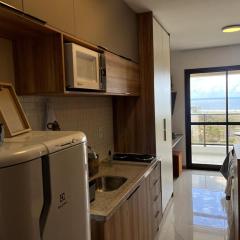 Studio-Vista Mar, Climatizado, Varanda, Tv Smart