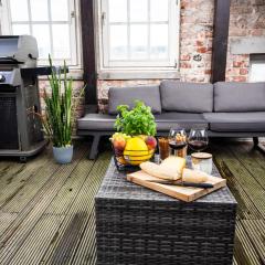 Stylisches Altbau-Loft nahe Bielefeld Hbf mit Outdoor-Oase