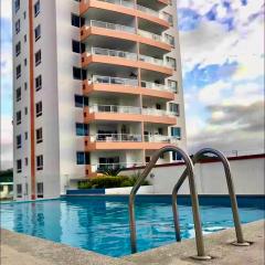 Relax en Tonsupa Moderno, con Aire C y a pasos del mar 3 piscinas 2hidro