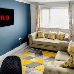 Modern 2 BR ground floor apartment with parking