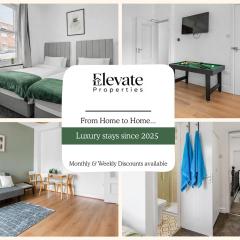 Free Parking in Warrington, Ideal for contractors, Pool Table, Long stays