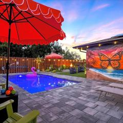 Saltwater Siesta Backyard Bliss! Pool Golf Games