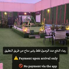 استراحه بمبيت راقيه مع مشب