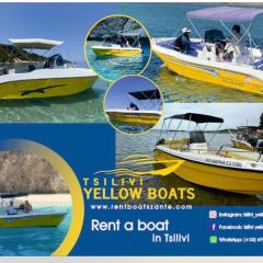 Tsilivi Yellow Boats