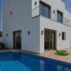 Villa avec piscine, vue mer et montagne - Tanger