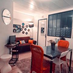 Chambres privées dans maison avec jardin-Proche LDLC-Groupama Stadium-Eurexpo