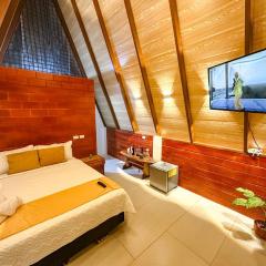 Glamping para parejas con jacuzzi en Puyo