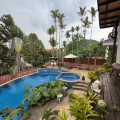 Serene Palm Heritage Tropical Villa