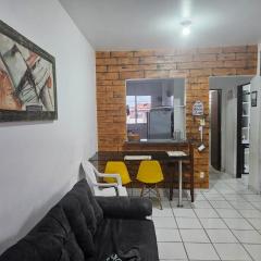 Apartamento Completo e Aconchegante, Climatizado, Totalmente Mobiliado