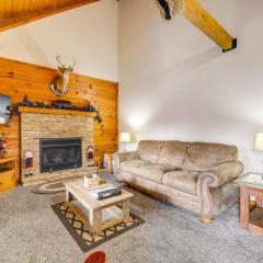 Family Log Cabin with Mtn Views, 2 Mi to Tube World!