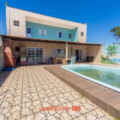 Casa com Piscina e Churrasqueira em Itanhaem