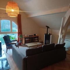 Apartment in Villa with garden