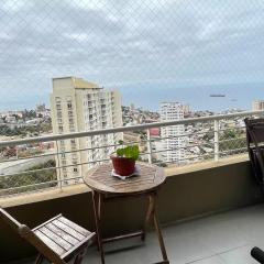 Vista al océano en Recreo, a pasos de Viña