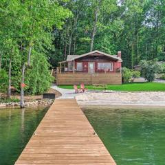 Waterfront Lake Martin Home with Grill and Beach!