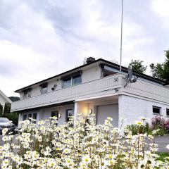 Gjesterom til leie i et privat hus