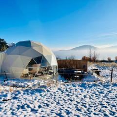 Glamping Hohe Wand - Kuppelzelt "Bergblick2 mit Sternenfenster